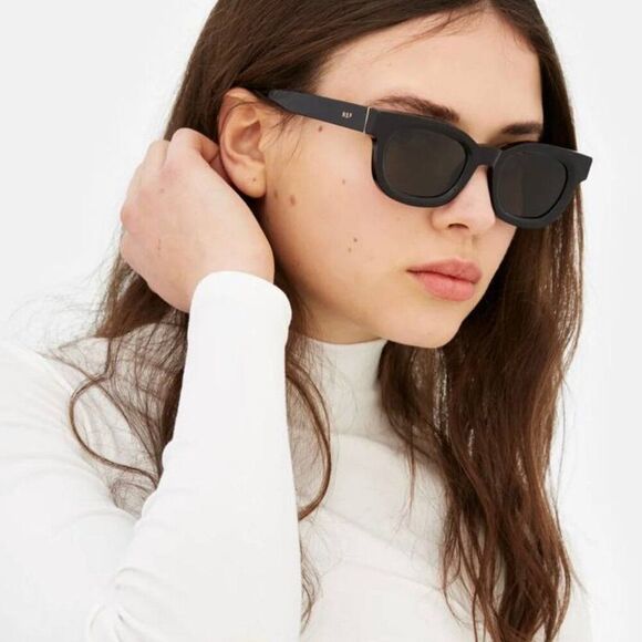 🕶️ New RetroSuperFuture SEMPRE BLACK DEJ Sunglasses - Black Frame - Picture 4 of 10